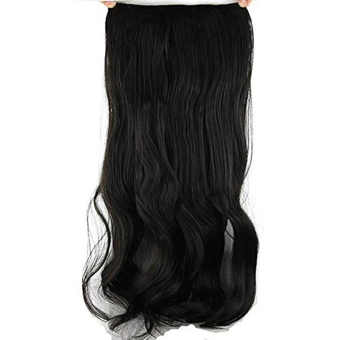DILLARDS Fashion Fluffy Long Curly Hair Extension Black W2018 - Image 2